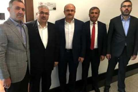 Karadağ ve akdoğan sari’yi ziyaret etti