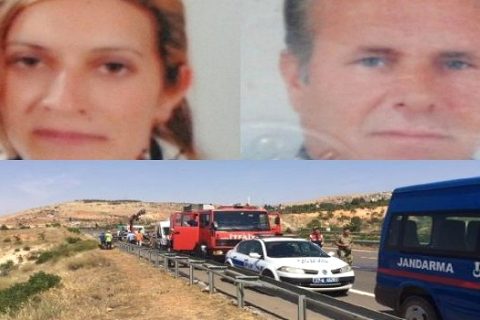 Taziye yolunda kaza 3 ölü 1 yarali