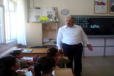 İlçe Milli Eğitim Müdürü Cengiz GÜNDEŞ Fatma Alkan İlkokulunu Ziyaret etti.
