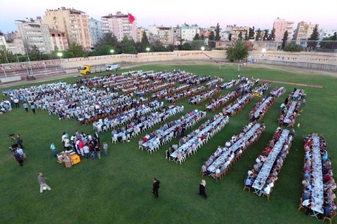 Nizip te ramazan şenliği