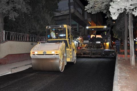 Atatürk bulvari yenilendi