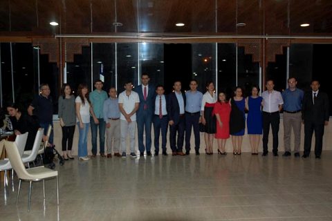 Tayini çikan   hakim ve savcilar veda yemeğinde buluştu