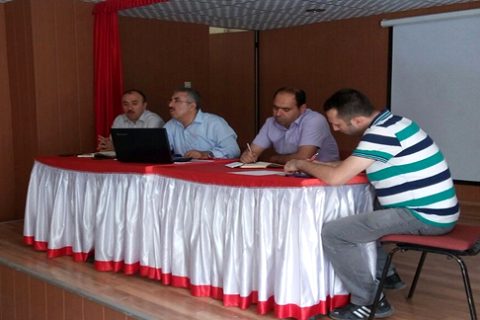 2015-2016 eğitim öğretim yili sene sonu değerlendirme toplantisi yapildi