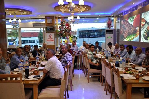 Ziraat odasi ndan üyelerine iftar yemeği