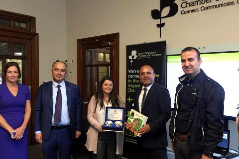 NTO İş Gezisi Heyeti Greater  Manchester Ticaret Odası?nı ziyaret etti.