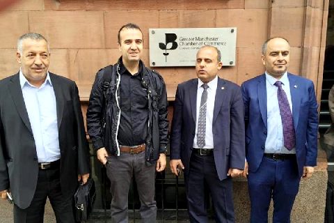 Nizip heyetinden Manchester Ticaret Odası na ziyaret