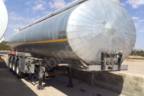 Ozaksoy otomotivden 2014 model izoleli tanker dorse
