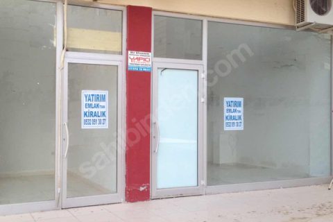 Yatirim gayrimenkulden kiralik köşebaşi işyeri