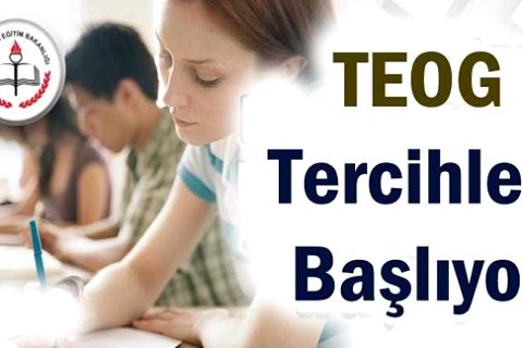 Teog tercihleri başladi.