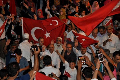 NTB Yönetimi Demokrasi Nöbeti nde