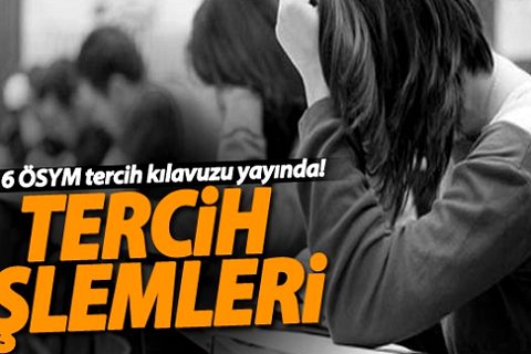 2016-ÖSYS: Tercih İşlemleri. Son Gün 3 Ağustos 2016