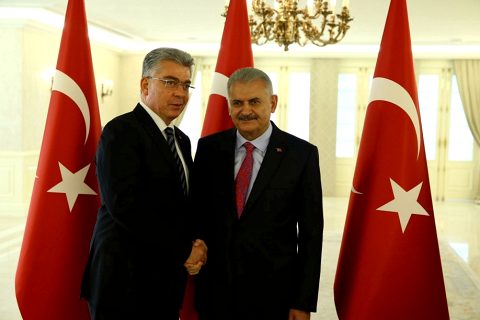 Özyurt, Oda ve Borsa Başkanları İle Başbakan Binali Yıldırım?ı Ziyaret Etti