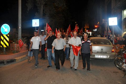 öğüt ailesi demokrasi nöbeti nde