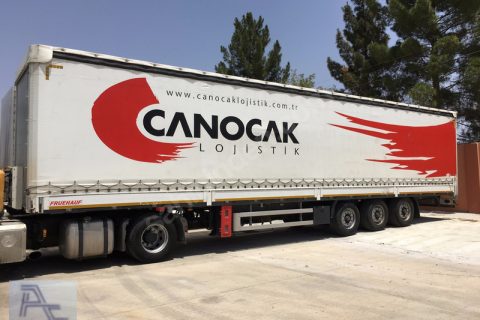 Atay oto galeriden 2 ad 2014fruehauf kayar perde-çati liftmaster