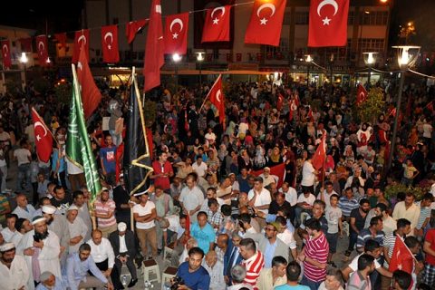 Demokrasi Şehitleri için Mevlit Okutuldu