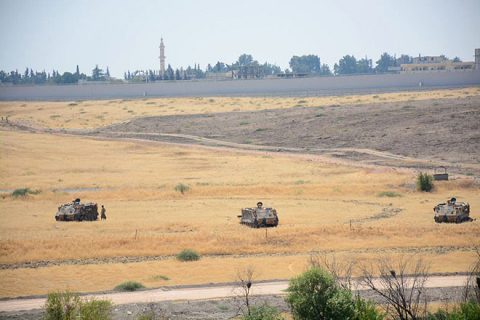 Cerablus tan atilan havan karkamiş a düştü