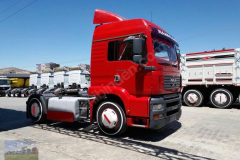 Güneş otomotivden 2004 model man tga 18.410 çekici
