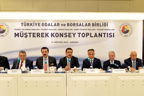 Özyurt TOBB Müşterek Konsey Toplantısına katıldı.