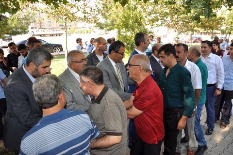 Protokol üyelerinin bayramlaşma programi