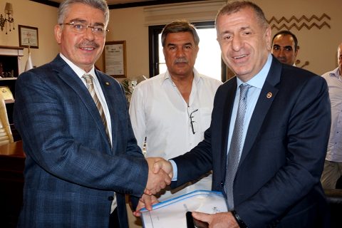 Gaziantep milletvekili ümit özdağ dan nizip ticaret odasi na ziyaret