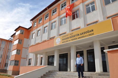 Hasan-hüseyin akdoğan mesleki ve teknik anadolu lisesi açildi