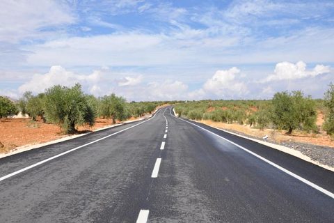 Eski antep yolunda çalişmalarda sona gelindi
