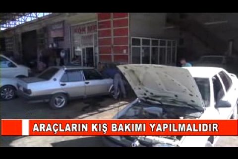 Araçlarin kiş bakimi yapilmalidir