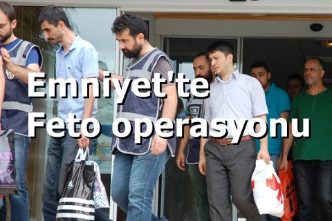 Nizip emniyette dev fetö operasyonu!