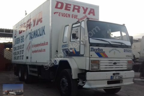 özkiliç otomotivden 1998 model kapali kasa 2520 ford cargo