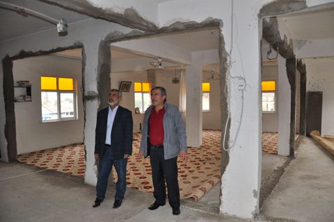 Sebze Hali Mescidi Cami ye Dönüşüyor