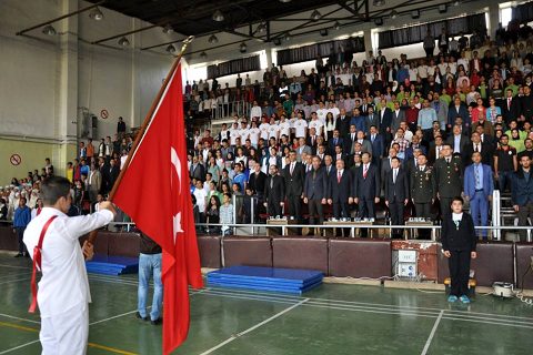 29 ekim cumhuriyet bayrami kutlandi