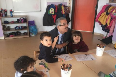 İlçe Milli Eğitim Müdürü Cengiz GÜNDEŞ Fırat Anaokulu´nu Ziyaret Etti