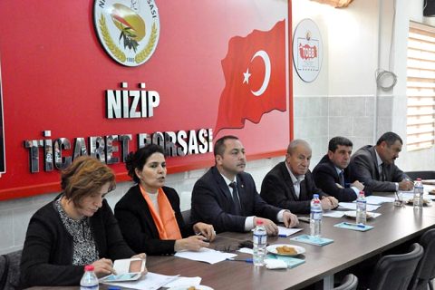 Ntb  de ?antep fistiğinin sorunlari? Konulu toplanti