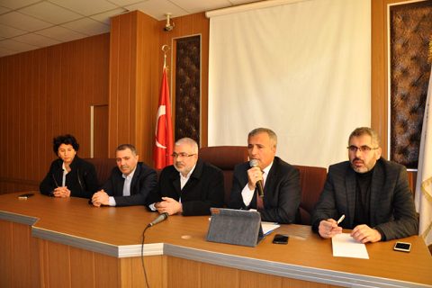 Başkan akdoğan muhtarlarla buluştu