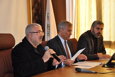 Akdoğan ve karadağ muhtarlarin sorunlarini dinledi