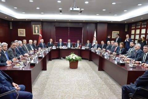 TOBB Heyeti GTO Yönetimine Ziyarette Bulundu