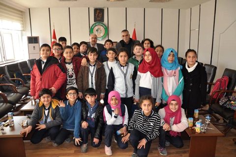 Başkan akdoğan a anlamli ziyaret