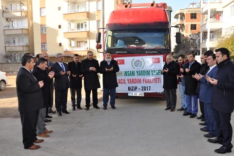 Nizip ten halep e yardim