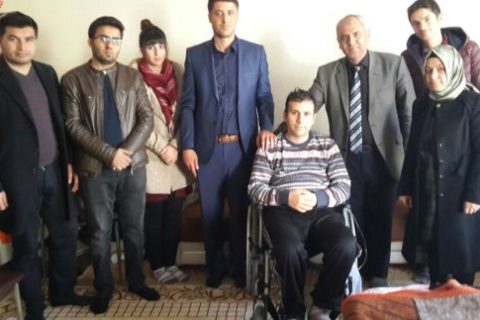 İlçemizde Öğrenim Gören Lise Öğrencilerinden Anlamlı Ziyaret