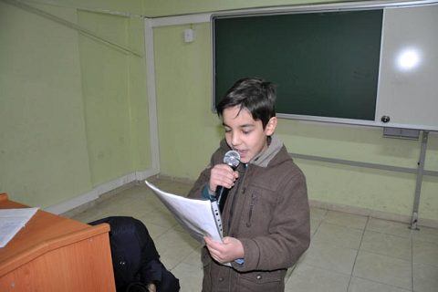 öğrencilerin şiir sevgisi