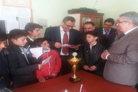 Ziraat Bankası 120. Yıl Ortaokulunda Karne Dağıtım Töreni Yapıldı.