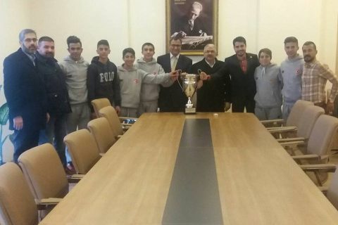 Nizip Belediyesi Spor Kulübü, Nizip Kaymakamı Sayın Harun SARIFAKIOĞULLARI'NI ziyaret
