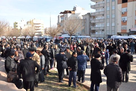 Nizipten binlerce kişi cumhurbaşkani erdoğan için gaziantepe hareket etti