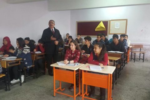 İlçe Milli Eğitim Müdürümüz Sayın Cengiz GÜNDEŞ Nizip Anadolu Lisesi´ni Ziyaret Etti.