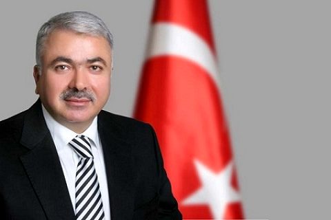 Akdoğan dan seçim bürosu açilişina davet