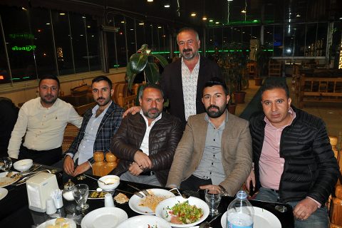 Güleç inşaattan dayanişma yemeği