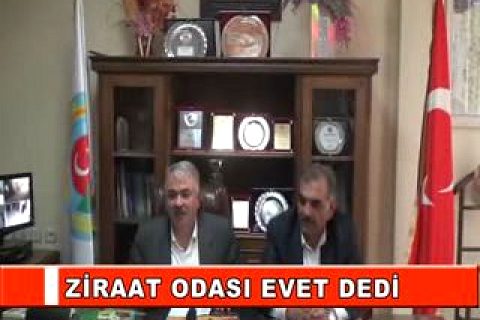 Ziraat odasi evet dedi