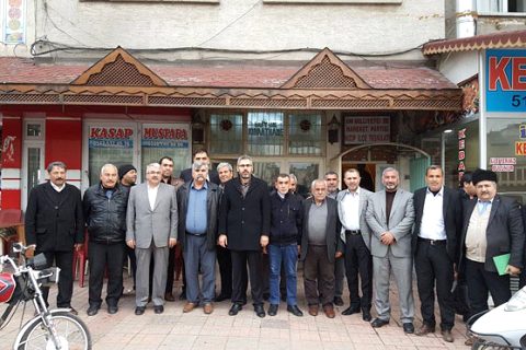 Akdoğan dan mhp ye ziyaret