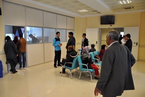 Diş hastanesi hizmete başladi