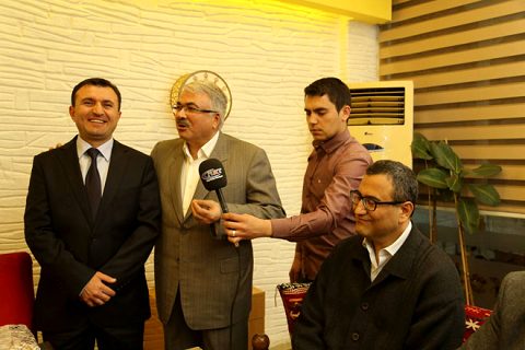 Akdoğan dan jandarma komutani onuruna yemek
